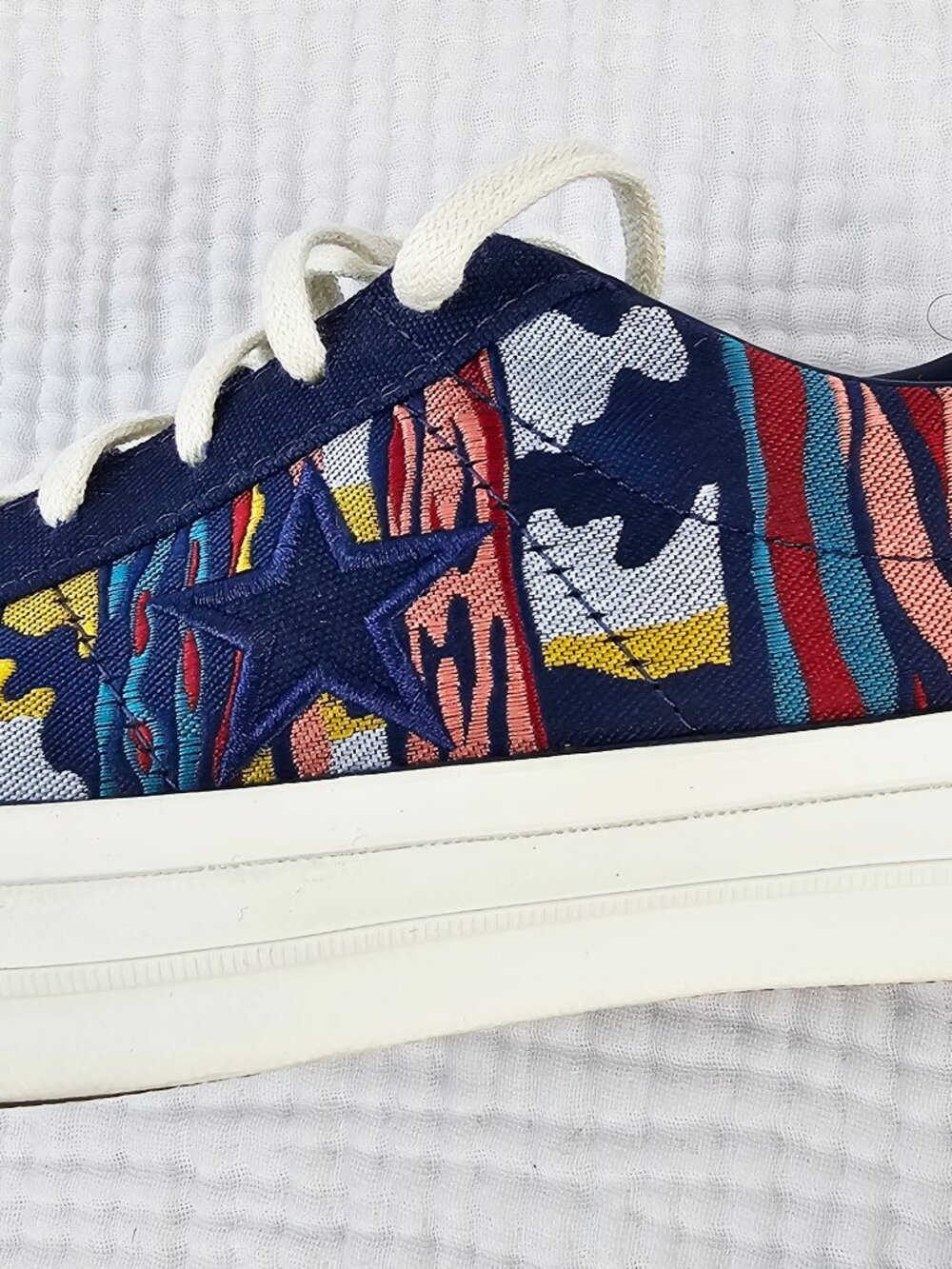 Converse One Star Low Top "The Great Outdoors" - Navy - Women's 8.5/Men's 6.5 - Picture 3 of 8